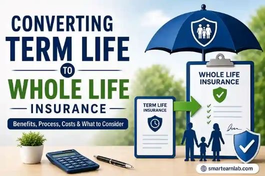 Converting term life to whole life insurance guide