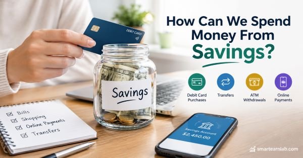 Can you spend money from a savings account with a debit card