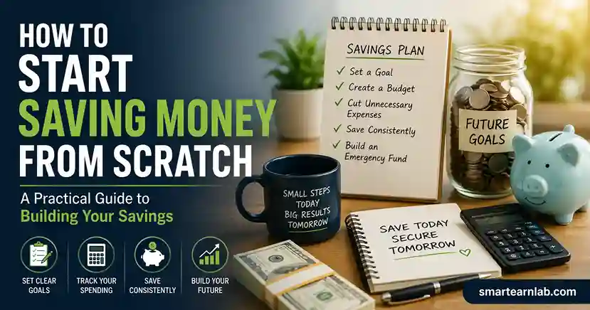 How to start saving money from scratch and build savings