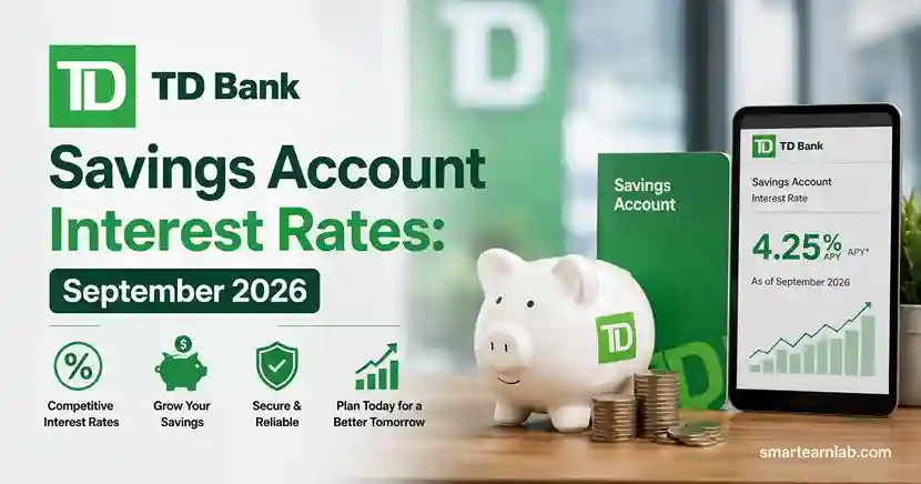 TD Bank Savings Account Interest Rates: September 2026